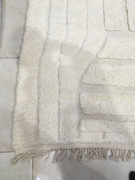 Image 1 of Beni Ouarain Marokkaans Berber Vloerkleed 3m10 x 2m04