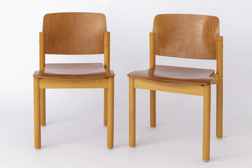 2 Vintage stoelen van Kusch + Co, 1980S Duitsland