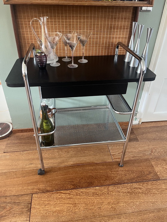 Image 1 of Vintage Serveerwagen barcart