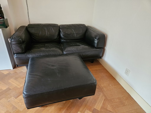 Poltrona Frau Sofa Twice Bank Met 2 Losse Stoelen Mignon