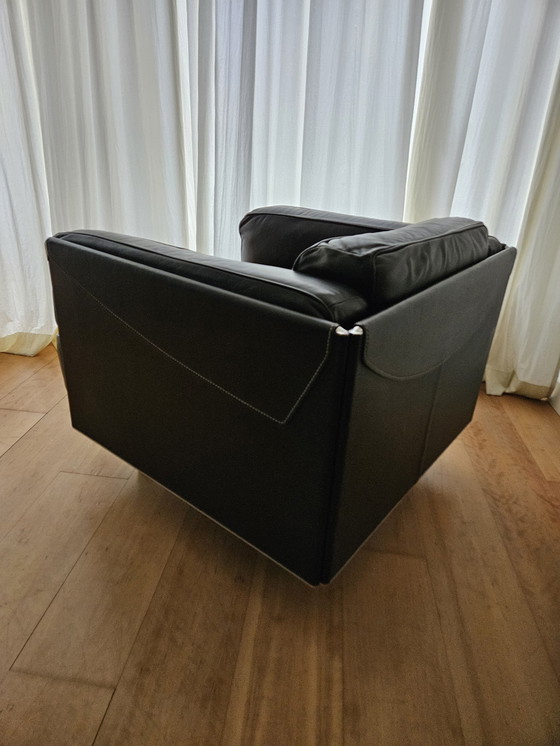 Image 1 of Poltrona Frau Sofa Twice Bank Met 2 Losse Stoelen Mignon