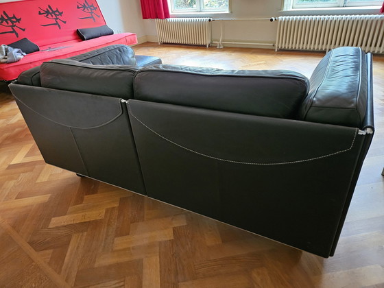 Image 1 of Poltrona Frau Sofa Twice Bank Met 2 Losse Stoelen Mignon