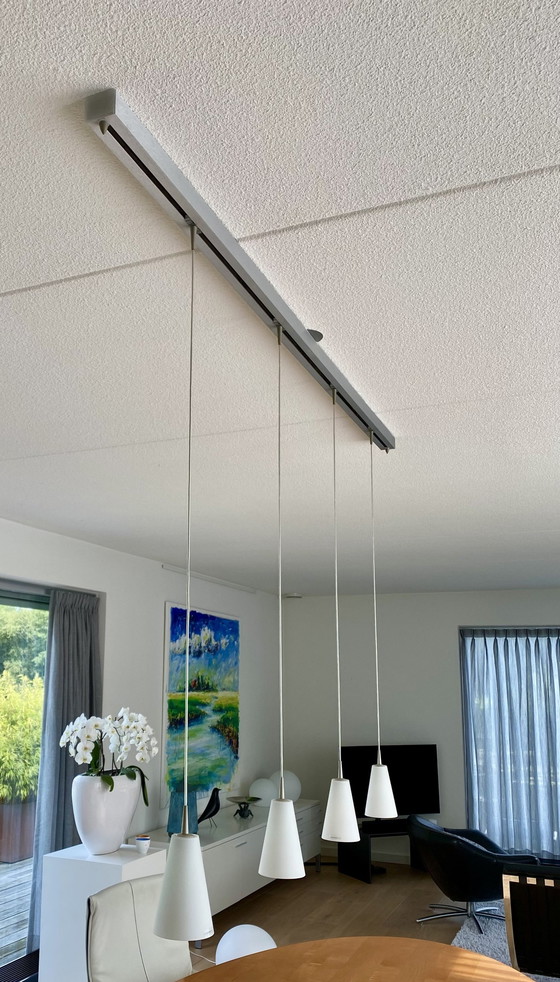 Image 1 of Die Licht Manufaktur Design Hanglamp Met 5 Kelken