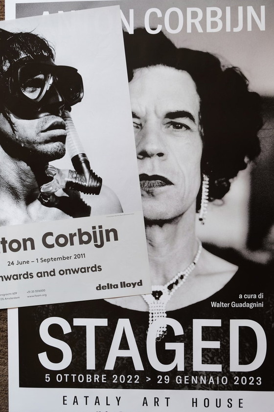 Image 1 of Anton Corbijn - Twee originele tentoonstellingsaffiches