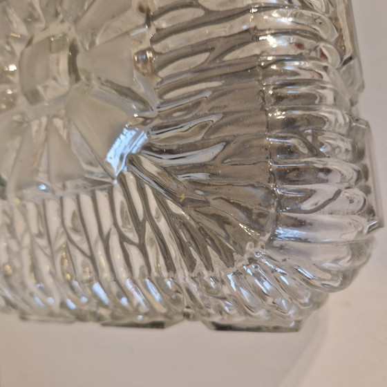 Image 1 of Vintage Plaffonieire Jaren 60 Icecube Plafondlamp