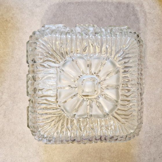 Image 1 of Vintage Plaffonieire Jaren 60 Icecube Plafondlamp