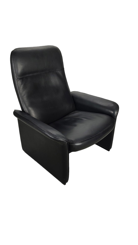 Image 1 of De Sede ds50 fauteuil zwart leder