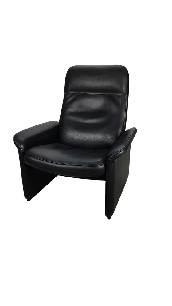 Image 1 of De Sede ds50 fauteuil zwart leder