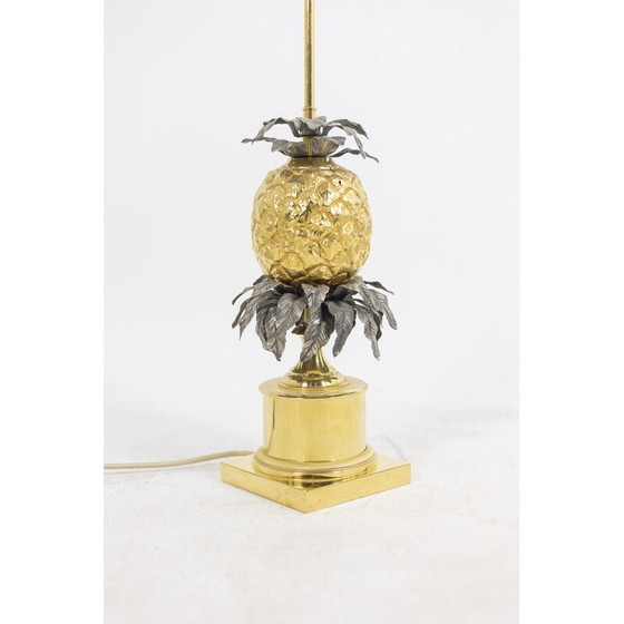 Image 1 of Vintage bronzen "Ananas" lamp van Maison Charles, 1960