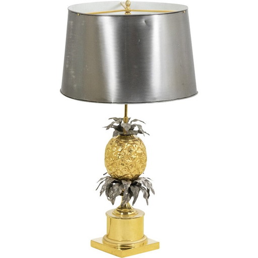 Vintage bronzen "Ananas" lamp van Maison Charles, 1960