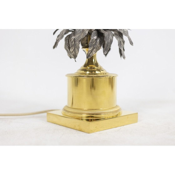 Image 1 of Vintage bronzen "Ananas" lamp van Maison Charles, 1960