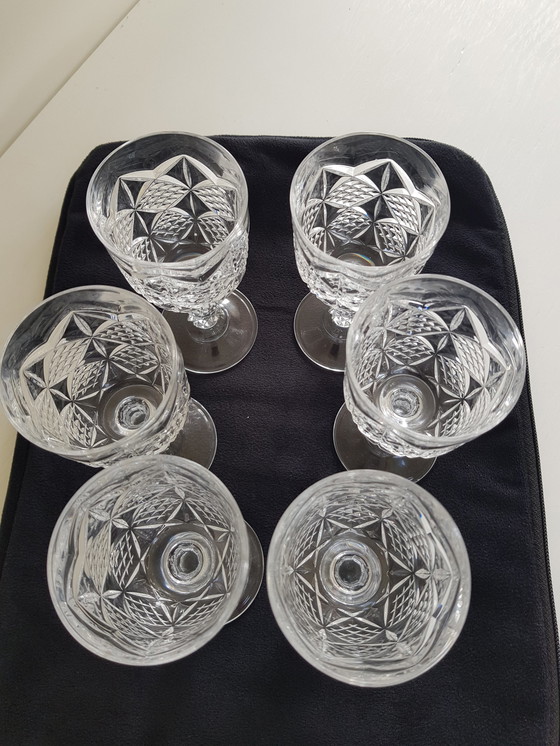 Image 1 of 6x Cristal D'Arques Palais Crystal wijnglas