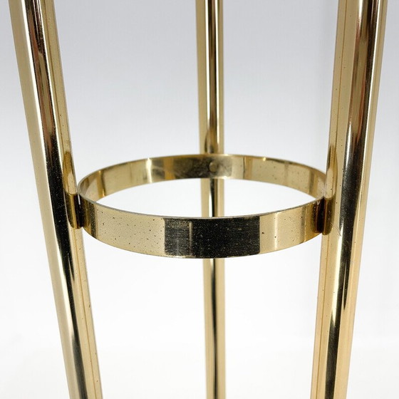 Image 1 of Italiaanse vintage vloerlamp van metaal en glas, 1970