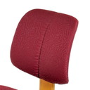 Peter Opsvik - Stokke - Thatsit (Design Form 1991) Ergonomisch gevormde schommelstoel - Licht Eiken en Rode Bekleding