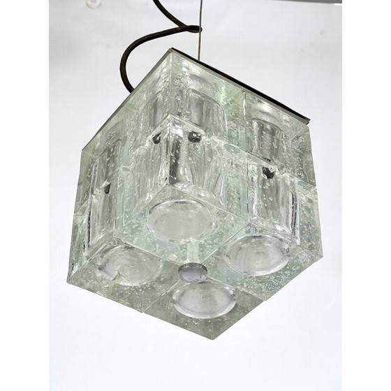 Image 1 of Vintage hanglamp in murano glas van Poliarte, Italië 1970