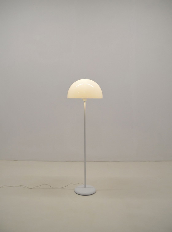 Image 1 of Deense 'mushroom' vloerlamp van Knud Christensen Electric, jaren '70