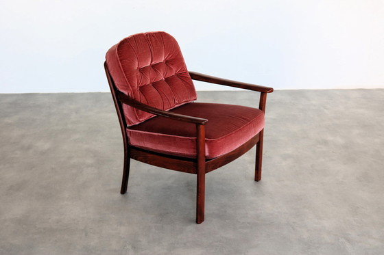 Image 1 of 1x vintage Zweedse fauteuil