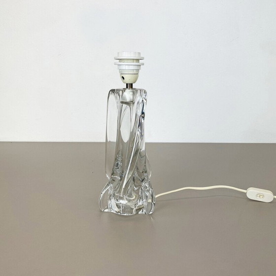 Image 1 of Vintage "Lucid" tafellamp in kristalglas voor Sevres, Frankrijk 1960