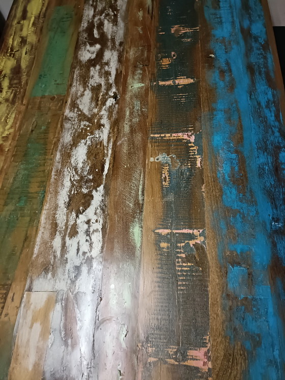 Image 1 of Industriële Eettafel 