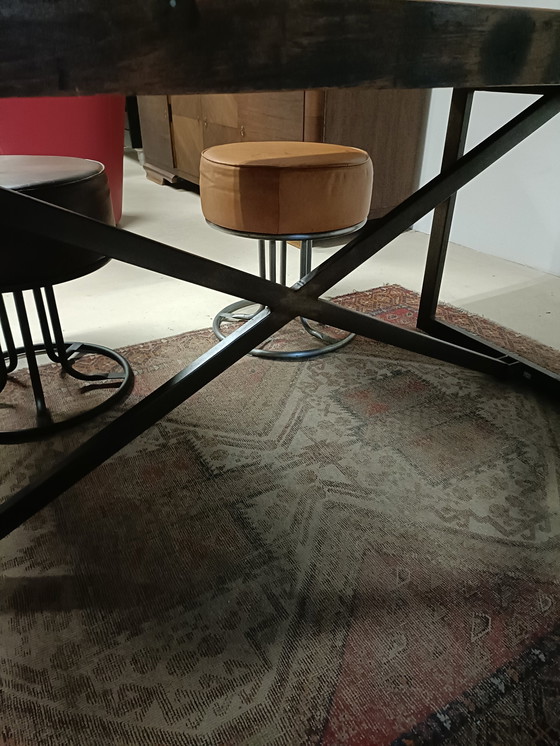 Image 1 of Industriële Eettafel 
