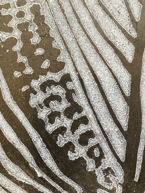 Image 1 of Ineke Zondag - Houtdruk - Vintage