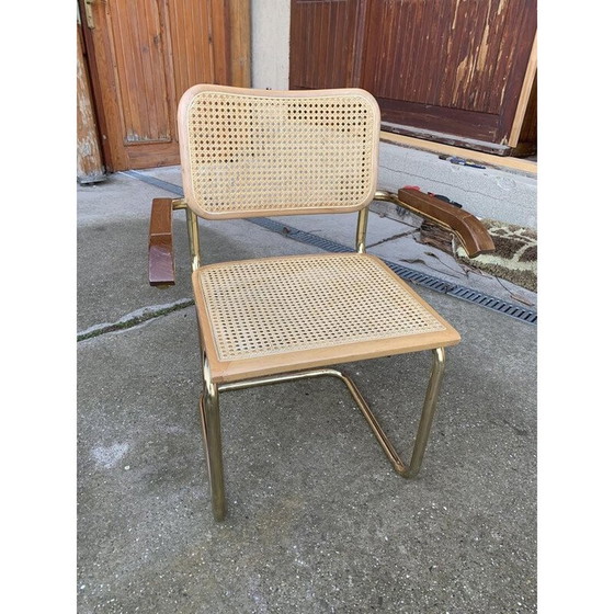 Image 1 of Mid-century Italiaanse B64 Cesca fauteuil van Marcel Breuer, 1970