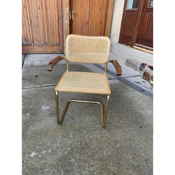 Image 1 of Mid-century Italiaanse B64 Cesca fauteuil van Marcel Breuer, 1970