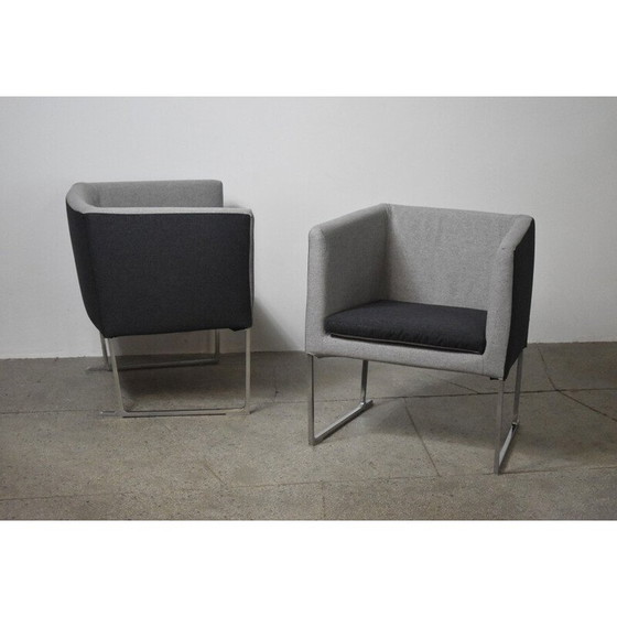 Image 1 of Paar vintage amfauteuils model Solo van Antonio Citterio voor B en B Italia