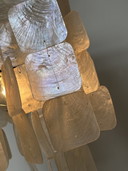 Set van 2 capiz schelpen schelp hanglamp hanglampen opaline 
