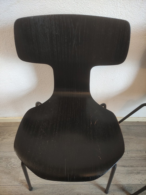 Image 1 of 2x Arne Jacobsen Fritz Hansen 3103 hamerstoel 1965