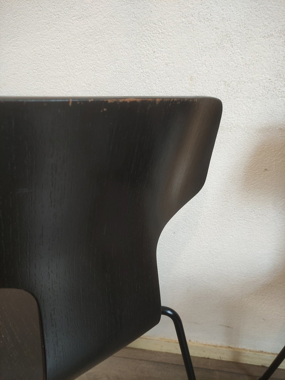 Image 1 of 2x Arne Jacobsen Fritz Hansen 3103 hamerstoel 1965