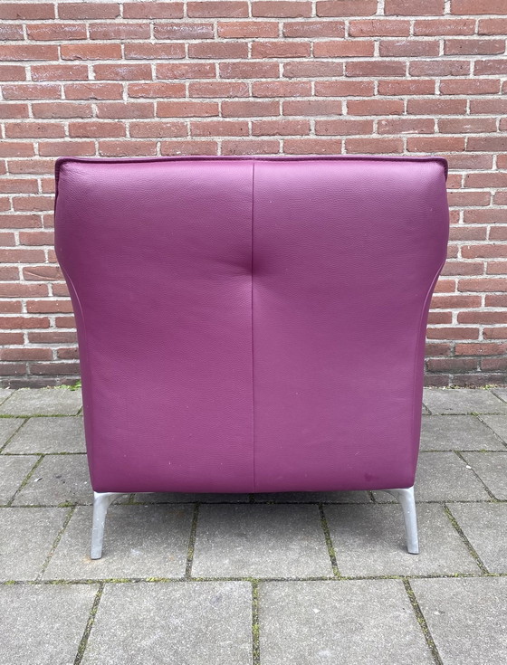 Image 1 of Leolux Mayon Lederen Fauteuil