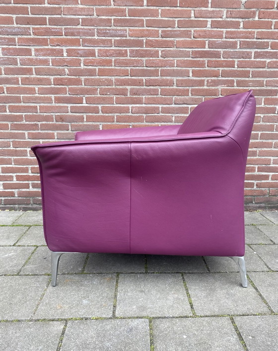 Image 1 of Leolux Mayon Lederen Fauteuil