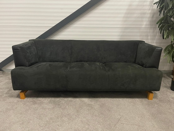 Image 1 of 3+2-zits Leolux Sofa Set Vintage Stijl Suede/Leder Stof