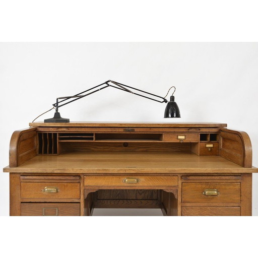 Vintage Anglepoise bureaulamp door George Carwardine voor Herbert Terry & Sons, Engeland jaren 1940