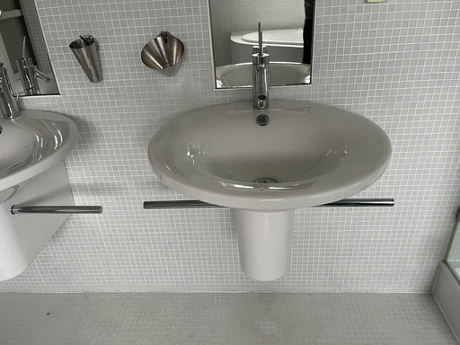 Philippe Starck 1 Samen Met Duravit Incl Starck Axor Kranen