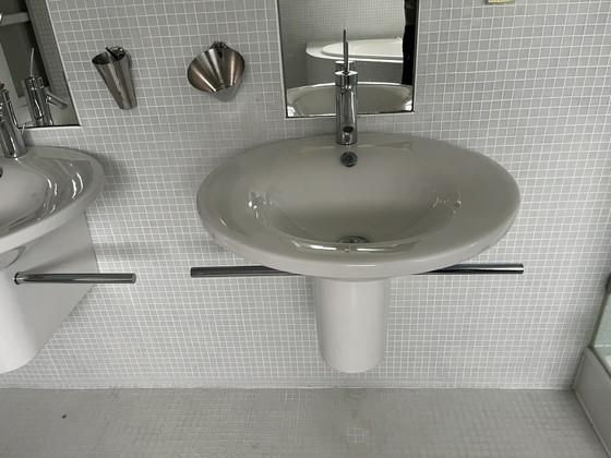 Image 1 of Philippe Starck 1 Samen Met Duravit Incl Starck Axor Kranen