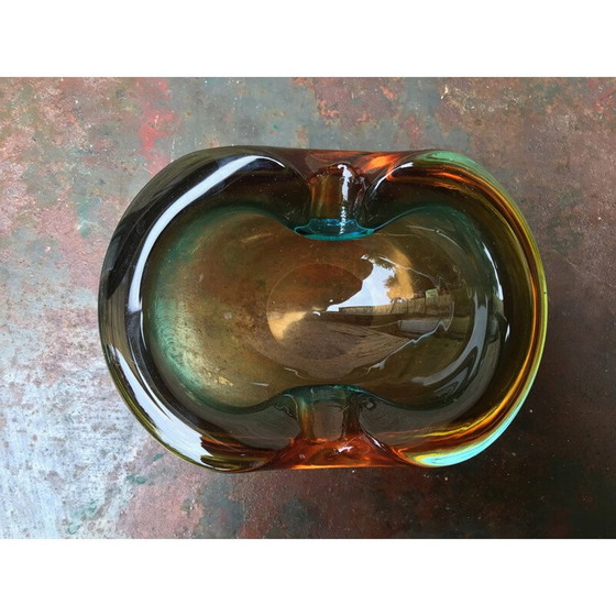Image 1 of Vintage Murano glazen asbak, 1960
