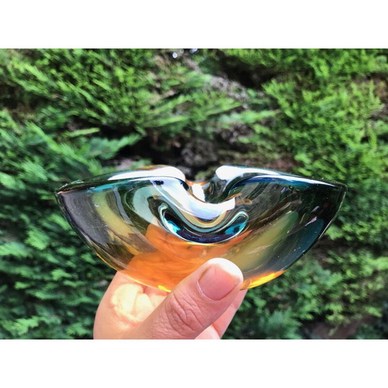 Image 1 of Vintage Murano glazen asbak, 1960