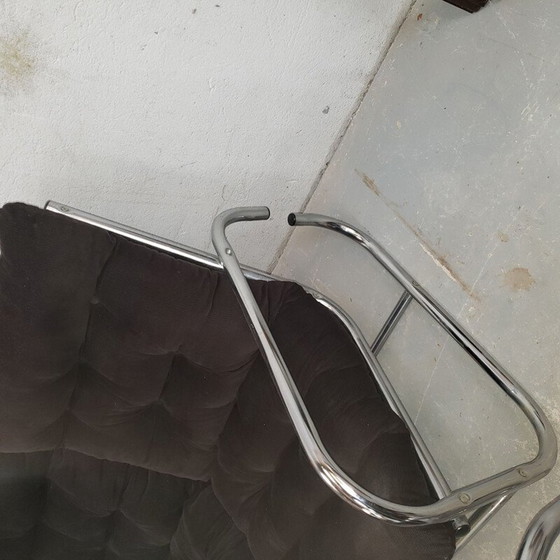 Image 1 of Vintage verchroomde buisvormige woonkamer set, 1970