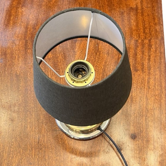 Image 1 of Vintage metalen en messing tafellamp voor Orion Leuchtenherstellun, Duitsland 1970