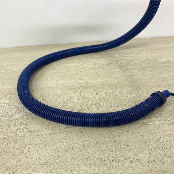 Image 1 of Vintage Hebi plastic en metalen tafellamp van Isao Hosoe voor Valenti Luce, 1970