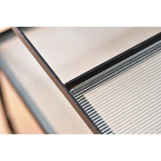 Image 1 of Vintage zwart metalen barwagens van Herbert Hirche voor Christian Holzäpfel KG, Duitsland 1960