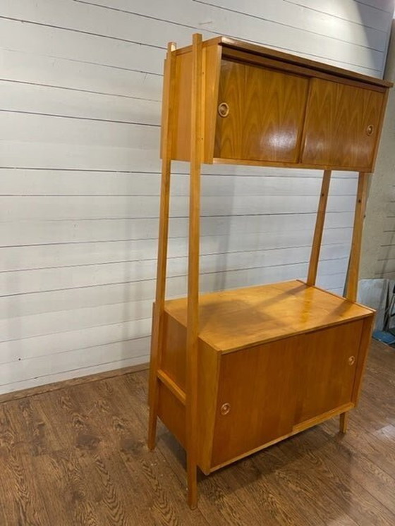 Image 1 of Monti Highboard van Frantisek Jirak, jaren 60