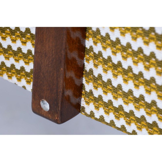 Image 1 of Paar vintage Art Deco fauteuils in massief beuken, Tsjecho-Slowakije 1920