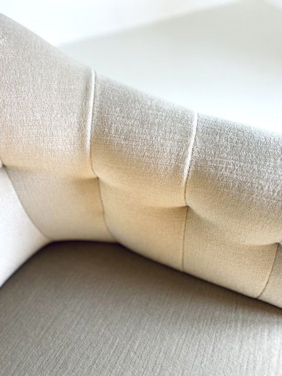 Image 1 of 2X Vintage Velours Cocktail Fauteuil ‘60