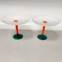 2 Stuks Glazen (Taart)Schalen
