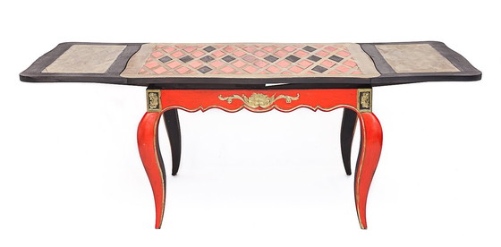 Image 1 of Antieke massief houten tafel, 1930
