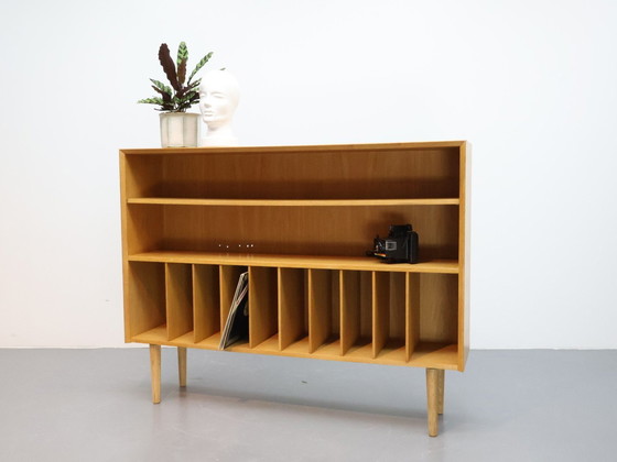 Image 1 of Vintage Lpkast Dressoir Boekenkast Eiken