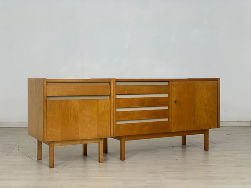 Mid Century buffetkast ladekast vintage